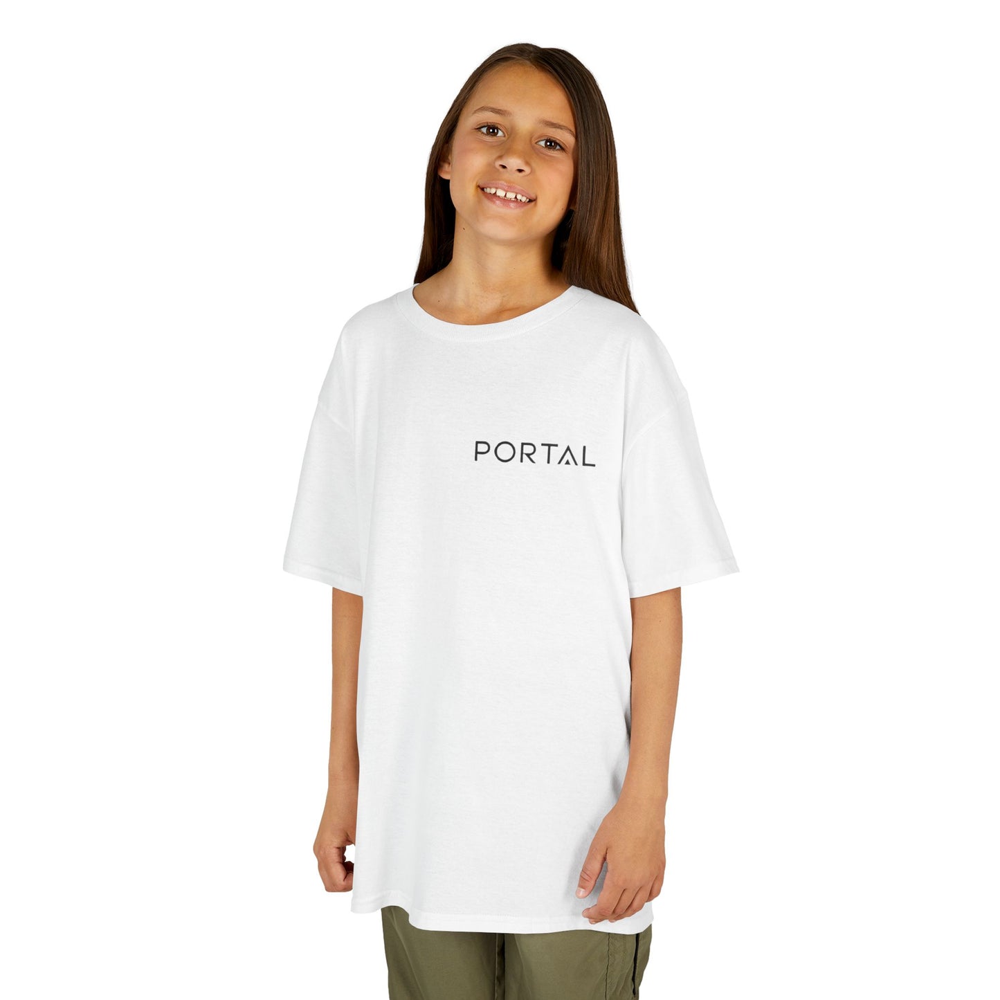 Kids Heavy Cotton™ Portal T-Shirt | Portal Clothing