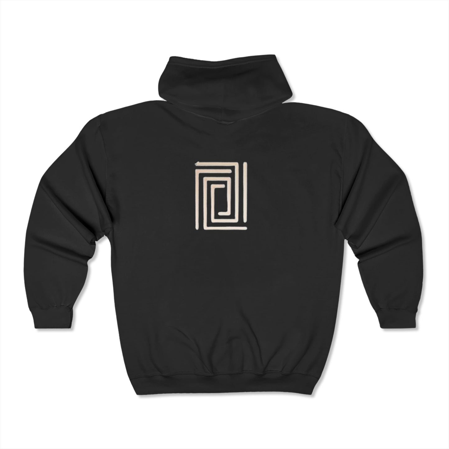 Unisex Heavy Full Zip Hooded Sweatshirt | Portal clothing