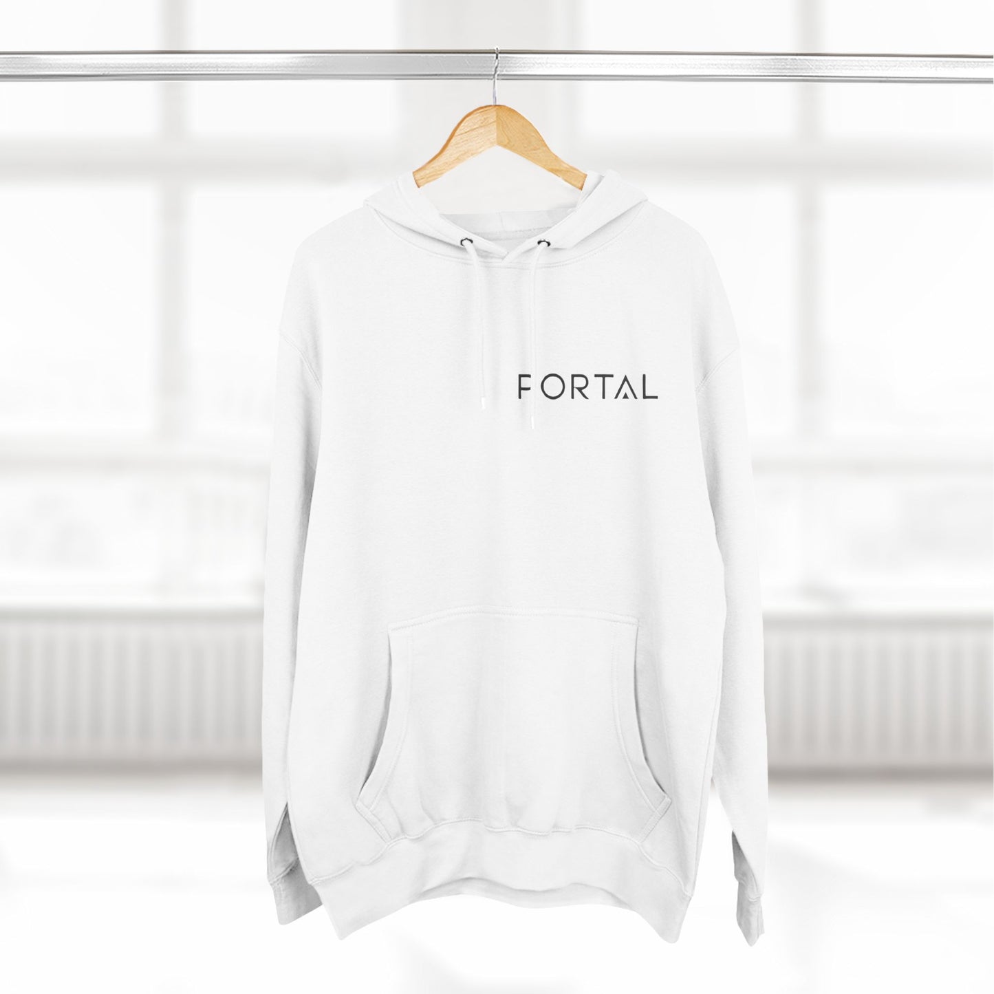 Cozy Three-Panel Fleece Pullover Hoodie | Portal Clothing