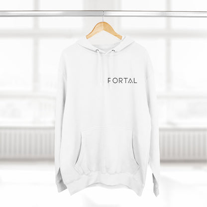 Cozy Three-Panel Fleece Pullover Hoodie | Portal Clothing