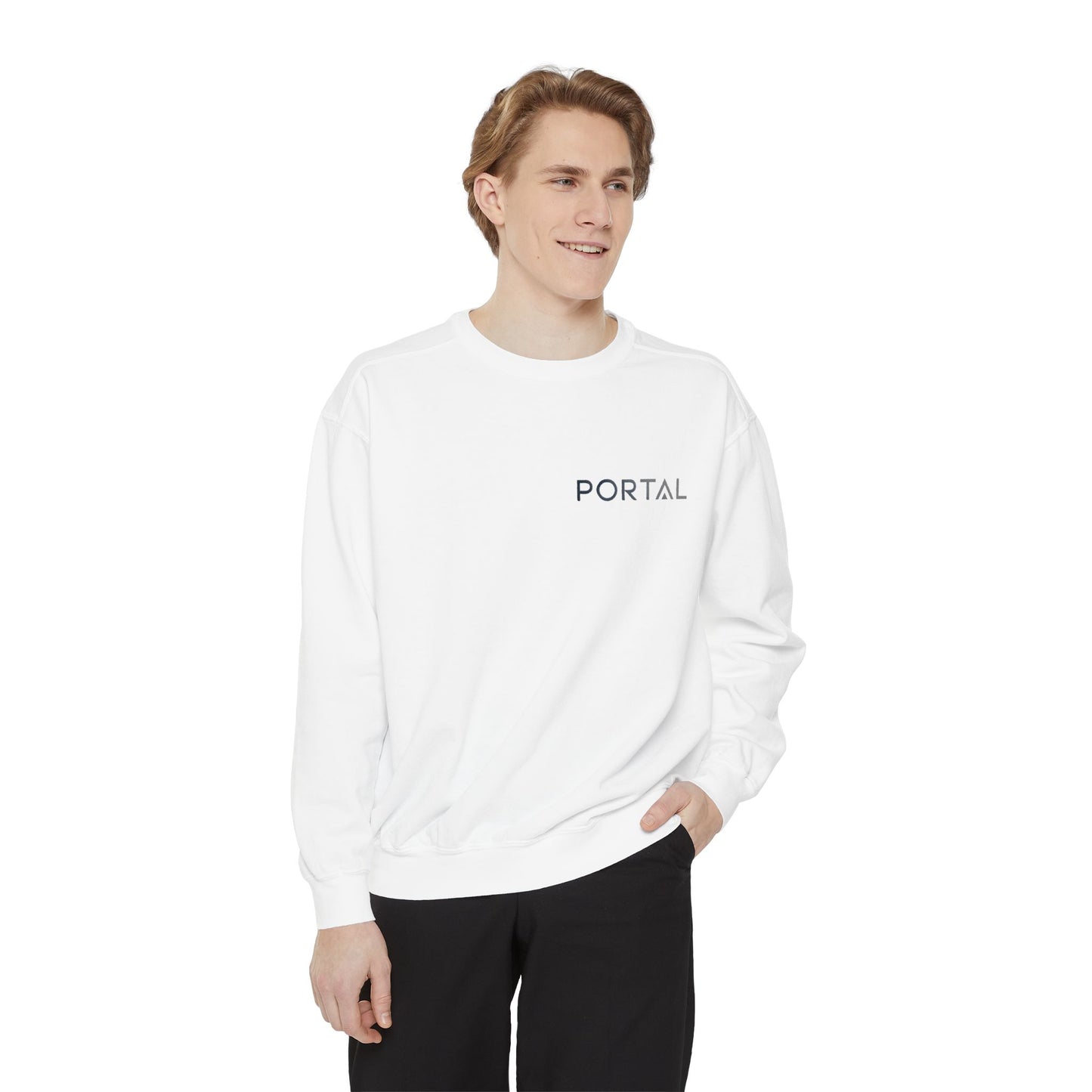 Unisex 80% Cotton Garment-Dyed Sweatshirt | Portal clothing